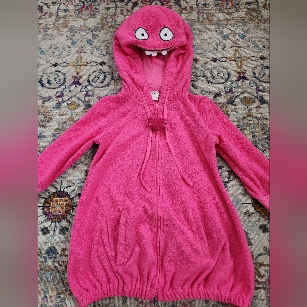 UnglyDolls Kids Plush Pink Festive Childs Dress Up Jacket Outerwear, sz 4-6 - Picture 7 of 11
